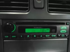 638-58172 SUBARU Audio Radio Receiver Am Fm Cd Forester #2
