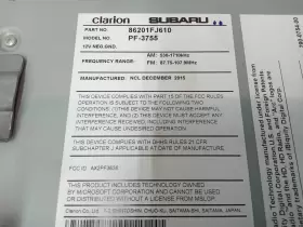 638-73616 SUBARU Cd Player Radio Receiver Impreza #3