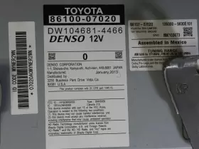 58909 TOYOTA Dash Radio Display Receiver Ac Heat Control #3