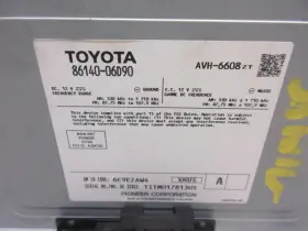638-13641 TOYOTA Radio Receiver Display Screen Camry #3