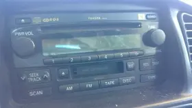 638-58180A TOYOTA Audio Radio Receiver Cd Cassette Dash