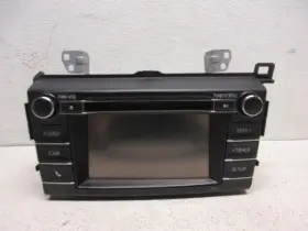 638-73579 TOYOTA Am Fm Cd Radio Receiver Display Screen RAV4