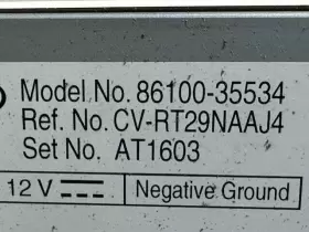 638-UNK TOYOTA Runner Radio Receiver Display Screen #3