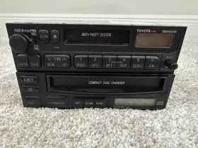 86120-2B510 TOYOTA Dash Radio Stereo Cd Supra