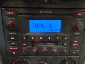 638-58329 VOLKSWAGEN Audio Radio Am Fm Stereo Cassette Cd #3