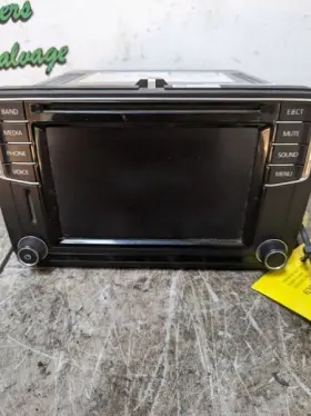 638-73527 VOLKSWAGEN Radio Receiver Am Fm Cd Single Jetta #2