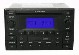CQ-JV1061XC VOLKSWAGEN Stereo Dnr Cd Cassette Un #3