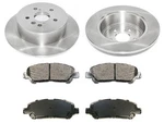 For 2008-2013 Toyota Highlander Brake Pad And Rotor Kit Rear 59342nrtz 2009 2010. Fixed Price $88.06.