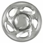 Coast To Wheel Cover - 16 Inch 5 Directional Spoke Chrome Set Of 4 Steel W. Fixed Price $104.66.