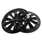 For Tesla 3 2017-2023 Trim Illusion 19" Gloss Black Wheel Skin Set. Fixed Price $156.59.