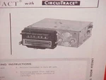 1968 Lincoln Continental Sedan Coupe 8-track Tape/am Radio Service Shop Manual 2. Fixed Price $16.99.