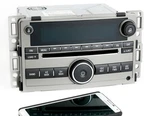 Chevy Malibu 2008 Gray Radio Am Fm 6 Disc Cd Player W Bluetooth Input - 25842775. Fixed Price $174.25.
