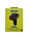 Onn Bluetooth Led Fm Transmitter Car Charger With Lcd Screen. Fixed Price $21.95.