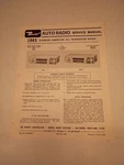 1965 Rambler American Bendix Radio Service Manual 5ba 5bam With Supplement. Fixed Price $10.00.