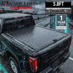 5.8ft Retractable Truck Tonneau Bed Cover For 2009-2025 Chevy Silverado/gmc 1500. Fixed Price $597.19.