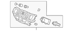 Genuine Honda Panel *nh693l* (gun Metallic) 39170-te0-a41za. Fixed Price $119.58.