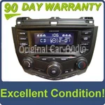 03 04 05 06 07 Honda Accord Radio Stereo 6 Disc Changer Cd Player 7bx0 Coupe Ex. Fixed Price $239.00.