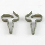 55 56 57 Chevy Front Frame Crossmember Brake Line Clips Pair Chevrolet. Fixed Price $13.95.