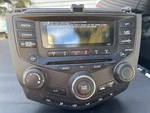 Radio Control Unit-am Fm Cd Player Reman Fits 2005 Honda Accord. Fixed Price $149.00.