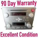 2009 09 Subaru Legacy Am Fm 6 Disc Cd Radio Receiver 86201ag73a Oem P-206uhb. Fixed Price $190.00.