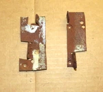 1990 1991 Corvette C4 Delco Cassette Radio Mounting Brackets, (2), Gm. Fixed Price $14.99.