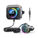 Joyroom 66w Bluetooth 5.4 Car Adapter Aux With 3 Charging Ports Pd ... Fa. Fixed Price $31.29.