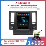9.7''android 11 Car Stereo Radio Gps Navi Fm Dab For Infiniti Fx35 Fx45 2003-06. Fixed Price $401.70.