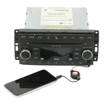 Dodge 2010 Caliber Radio Am Fm Mp3 6 Disc Cd Receiver W Aux Input 05064949ac Req. Fixed Price $191.25.