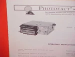 1971 Lincoln Continental Mark Iii 8-track Tape/am Radio Service Shop Manual. Fixed Price $16.99.