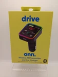 Drive Onn. Wireless Fm Transmitter And Car Charger - Bluetooth New. Fixed Price $7.25.
