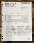 Kenwood Kdc-v7017 Car Stereo Service Manual *original*. Fixed Price $14.97.