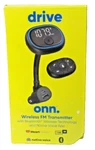 Onn - Voice Control Car Fm Transmitter W/ Remote Bluetooth Wireless & Apps. Fixed Price $10.00.